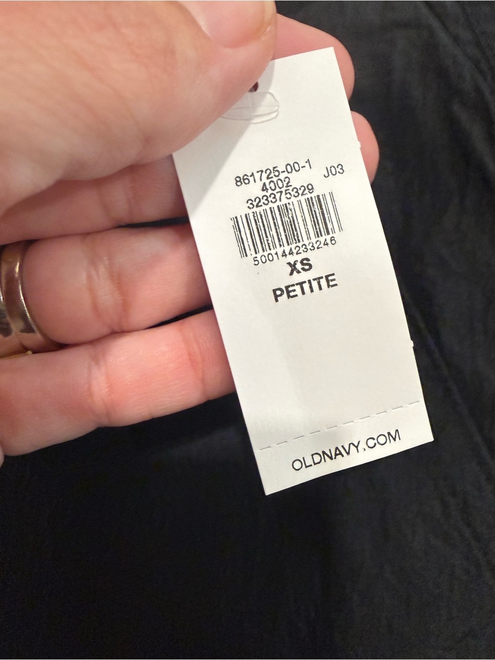 Old navy black windbreaker parachute pants womens xs petite BNWT balloon bloomer - Picture 8 of 9